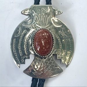 Vintage Southwest Bird Bolo Tie